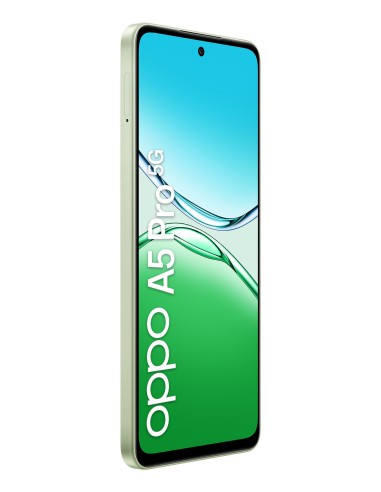OPPO A5 Pro 5G 16,9 cm (6.67") SIM doble Android 15 USB Tipo C 8 GB 256 GB 5800 mAh Verde, Oliva