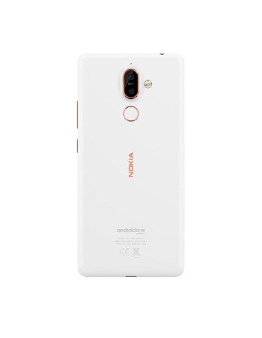 Nokia 7 Plus 15,2 cm (6") SIM doble Android 8.0 4G USB Tipo C 4 GB 64 GB 3800 mAh Cobre, Blanco