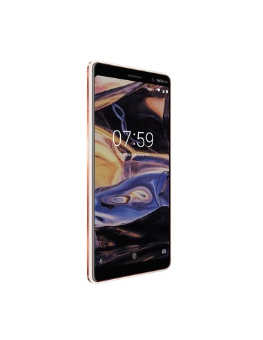 Nokia 7 Plus 15,2 cm (6") SIM doble Android 8.0 4G USB Tipo C 4 GB 64 GB 3800 mAh Cobre, Blanco