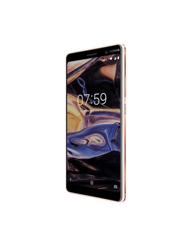 Nokia 7 Plus 15,2 cm (6") SIM doble Android 8.0 4G USB Tipo C 4 GB 64 GB 3800 mAh Cobre, Blanco