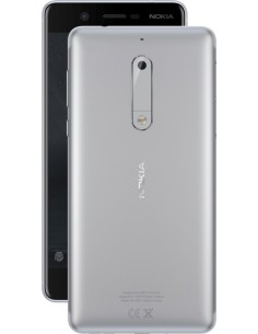 Nokia 5 DS 13,2 cm (5.2") SIM doble Android 7.1.1 4G MicroUSB 2 GB 16 GB 3000 mAh Plata