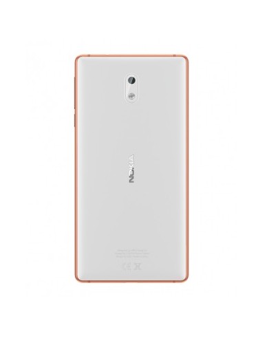 Nokia 3 12,7 cm (5") SIM doble Android 7.0 4G MicroUSB 2 GB 16 GB 2630 mAh Cobre, Blanco