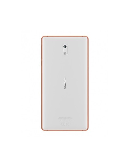 Nokia 3 12,7 cm (5") SIM doble Android 7.0 4G MicroUSB 2 GB 16 GB 2630 mAh Cobre, Blanco