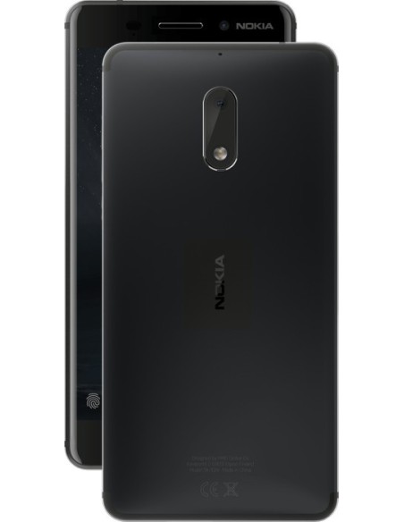 Nokia 6 14 cm (5.5") SIM doble Android 7.1.1 4G MicroUSB 3 GB 32 GB 3000 mAh Negro