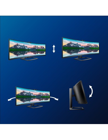 Philips P Line Pantalla LCD curva 32 9 SuperWide 499P9H 00
