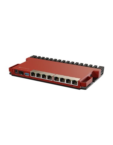 Mikrotik L009UiGS-RM router 2.5 Gigabit Ethernet, Gigabit Ethernet Rojo