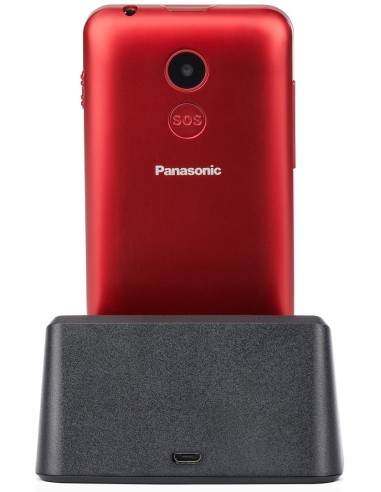 Panasonic KX-TU155EXRN teléfono móvil 6,1 cm (2.4") 102 g Rojo Teléfono con cámara
