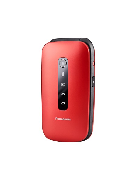 Panasonic KX-TU550 7,11 cm (2.8") Rojo Teléfono básico