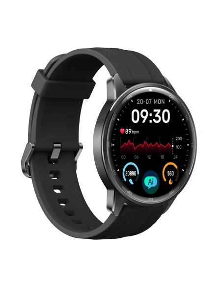 realme Watch S2 3,63 cm (1.43") AMOLED Digital 466 x 466 Pixeles Pantalla táctil Negro