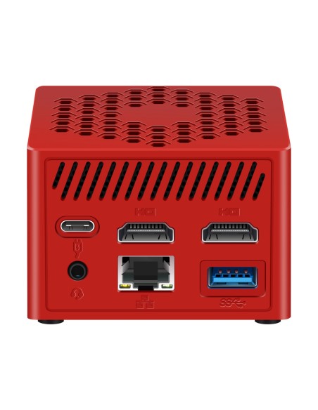 Leotec MiniPC N100 8GB 128GB Rojo