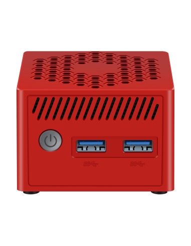 Leotec MiniPC N100 16GB 256GB Rojo