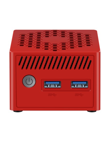 Leotec MiniPC N100 16GB 256GB Rojo