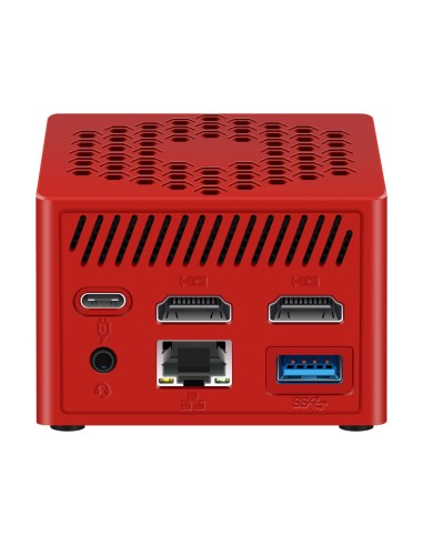 Leotec MiniPC N100 12GB 256GB Rojo