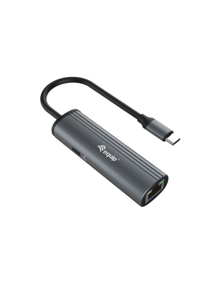 Equip Adaptador USB-C a red Gigabit RJ45 + 100W USB PD
