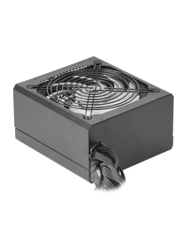 Tacens RADIX ECO X 650, Fuente Alimentación PC ATX 650W, 6 Años Garantía, Tecnología Silenciosa AI-RPM, +87% Eficiencia, Negro