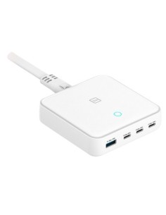 Tucano MA-DEGAN100-EU-W cargador de dispositivo móvil Portátil, Smartphone, Tableta Blanco Corriente alterna Carga rápida 2