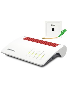 Box FRITZ! 5590 Fiber XGS-PON router inalámbrico Gigabit Ethernet Doble banda (2,4 GHz   5 GHz) Blanco