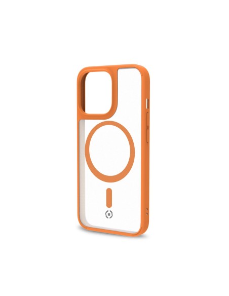 Celly Magmatt funda para teléfono móvil 15,5 cm (6.1") Transparente, Amarillo