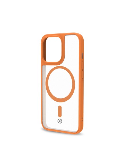 Celly Magmatt funda para teléfono móvil 17 cm (6.7") Transparente, Amarillo