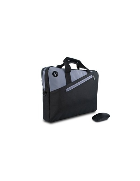 NGS MASTERKITBLACK maletines para portátil 39,6 cm (15.6") Mochila bandolera Gris