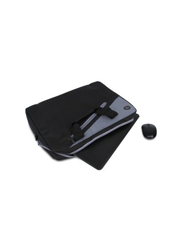 NGS MASTERKITBLACK maletines para portátil 39,6 cm (15.6") Mochila bandolera Gris