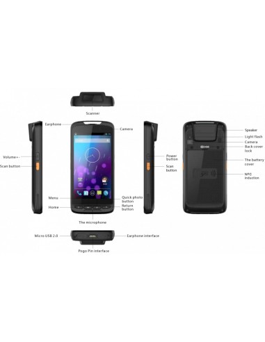 Premier Maxi 21 4G Mediatek 16 GB 12,7 cm (5") 2 GB Wi-Fi 4 (802.11n) Android 7.0 Negro