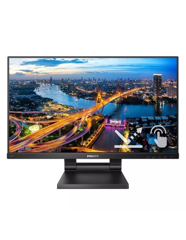 Philips B Line 222B1TC 00 pantalla para PC 54,6 cm (21.5") 1920 x 1080 Pixeles Full HD LED Pantalla táctil Negro