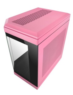 Mars Gaming MC-3T, Caja Gaming Custom ATX, Triple Ventana Cristal Templado Continuo, Soporte Refrigeración Líquida Completo,