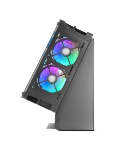 Mars Gaming MCB, Caja PC Gaming ATX XL, Edición Custom Premium, Estructura Modular Doble Cámara, Negro 2