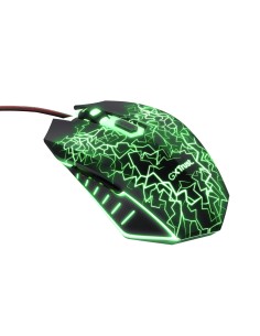 Trust GXT 105X Izza ratón Juego Ambidextro USB tipo A Óptico 4000 DPI 2