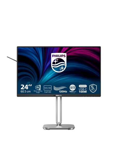 Philips 4000 series 24B2U4301 00 pantalla para PC 60,5 cm (23.8") 1920 x 1080 Pixeles Full HD LCD Gris