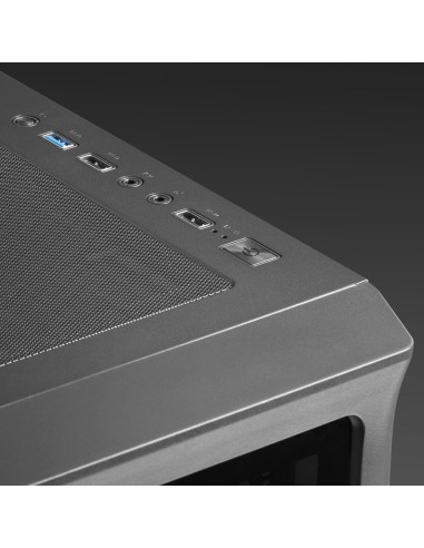 Mars Gaming MC-NEO, Torre Gaming XXL E-ATX, Ventana Lateral y Frontal Cristal Templado, 4X Ventiladores ARGB 120mm + Ventilador