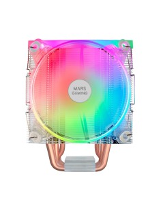 Mars Gaming Disipador CPU Triple ARGB, 6 Heatpipes HCT, TDP 220 W, 2 Ventiladores 12 cm, MCPU66 2