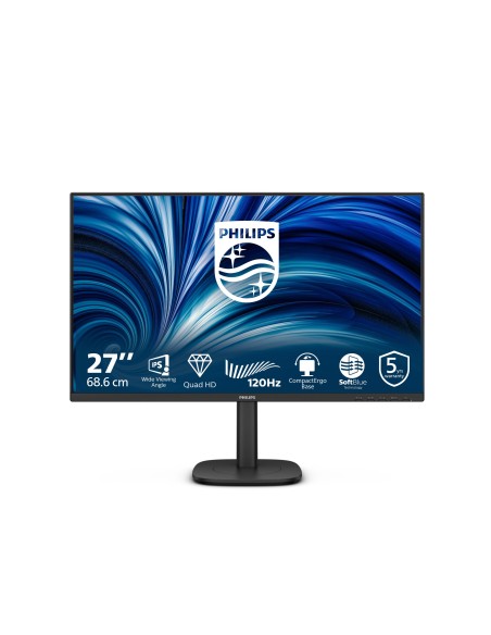 Philips 27B2N3500J 00 pantalla para PC 68,6 cm (27") 2560 x 1440 Pixeles 2K LCD Negro