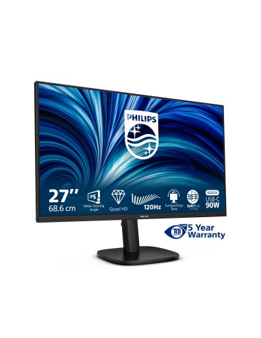 Philips 3000 series 27B2U3601 00 pantalla para PC 68,6 cm (27") 2560 x 1440 Pixeles Quad HD LCD Negro