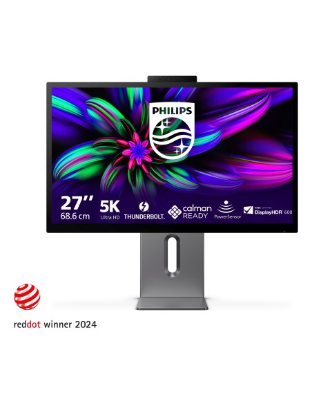 Philips Brilliance 27E3U7903 00 pantalla para PC 68,6 cm (27") 5120 x 2880 Pixeles 5K Ultra HD LCD Gris
