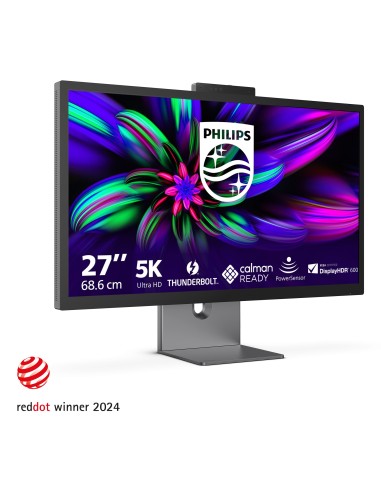 Philips Brilliance 27E3U7903 00 pantalla para PC 68,6 cm (27") 5120 x 2880 Pixeles 5K Ultra HD LCD Gris