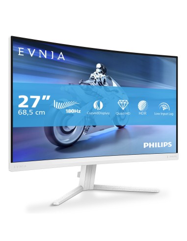 Philips Evnia 5000 27M2C5501 00 pantalla para PC 68,6 cm (27") 2560 x 1440 Pixeles Quad HD LCD Blanco
