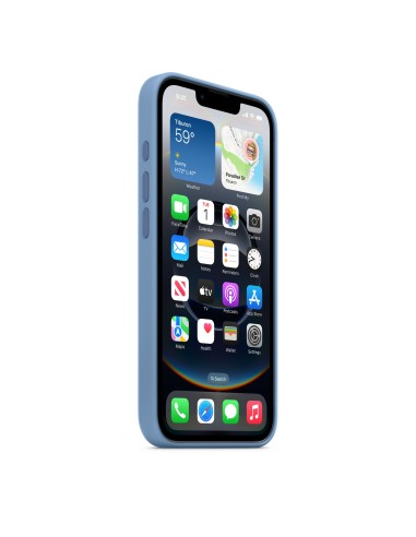 Apple Funda de silicona para el iPhone 16e - Azul invierno