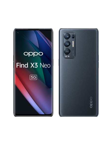 OPPO Find X3 Neo 16,6 cm (6.55") SIM doble ColorOS 11.1 5G USB Tipo C 12 GB 256 GB 4500 mAh Negro
