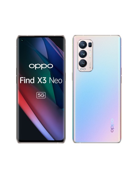 OPPO Find X3 Neo 16,6 cm (6.55") SIM doble ColorOS 11.1 5G USB Tipo C 12 GB 256 GB 4500 mAh Plata