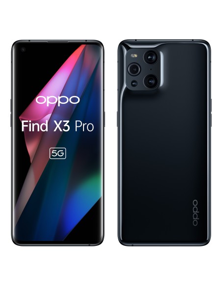 OPPO Find X3 Pro 17 cm (6.7") SIM doble Android 11 5G USB Tipo C 12 GB 256 GB 4500 mAh Negro