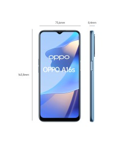 OPPO A16s 16,6 cm (6.52") SIM doble Android 11 4G USB Tipo C 4 GB 64 GB 5000 mAh Azul 2