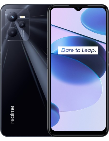 realme C35 16,8 cm (6.6") SIM doble Android 11 4G USB Tipo C 128 GB 5000 mAh Negro