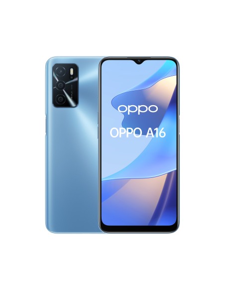 OPPO A16 16,6 cm (6.52") SIM doble Android 11 4G USB Tipo C 3 GB 32 GB 5000 mAh Azul