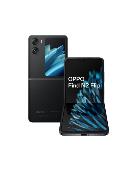 OPPO Find N2 Flip 17,3 cm (6.8") SIM doble Android 13 5G USB Tipo C 8 GB 256 GB 4300 mAh Negro