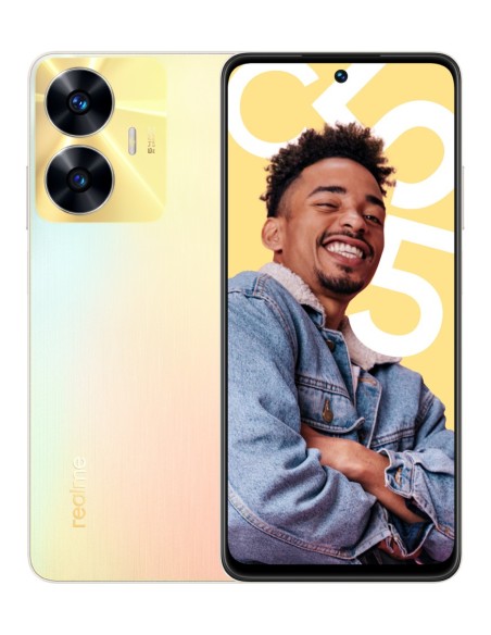 realme C 55 C55 17,1 cm (6.72") SIM doble Android 13 4G USB Tipo C 8 GB 256 GB 5000 mAh Oro