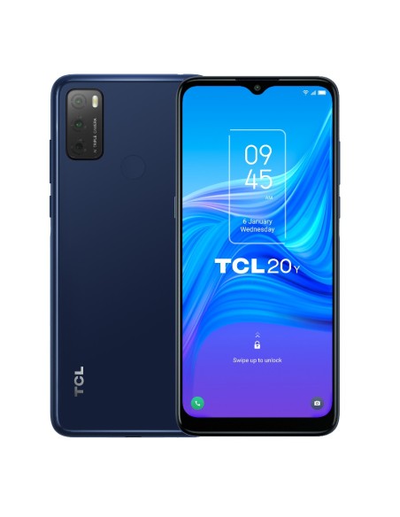 TCL 20y 16,6 cm (6.52") Android 11 4G MicroUSB 4 GB 64 GB 4000 mAh Azul