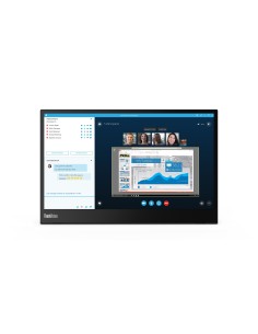 Lenovo ThinkVision M14 LED display 35,6 cm (14") 1920 x 1080 Pixeles Full HD Negro
