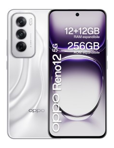 OPPO 12 5G 17 cm (6.7") SIM doble Android 14 USB Tipo C 12 GB 256 GB 5000 mAh Plata